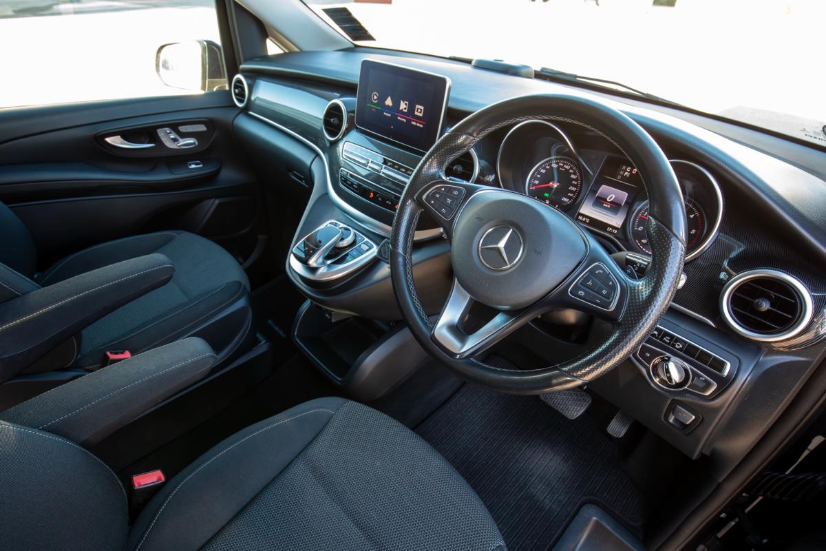 Mercedes-Benz V-Class interior seating